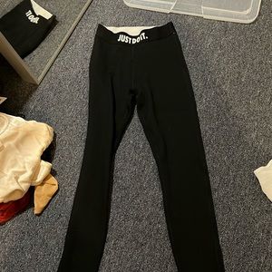 NIKE thick black leggings